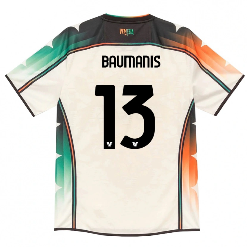Danxen Kinder Kristofers Baumanis #13 Oldlace Orange Grün Auswärtstrikot Trikot 2026/27 T-Shirt Schweiz