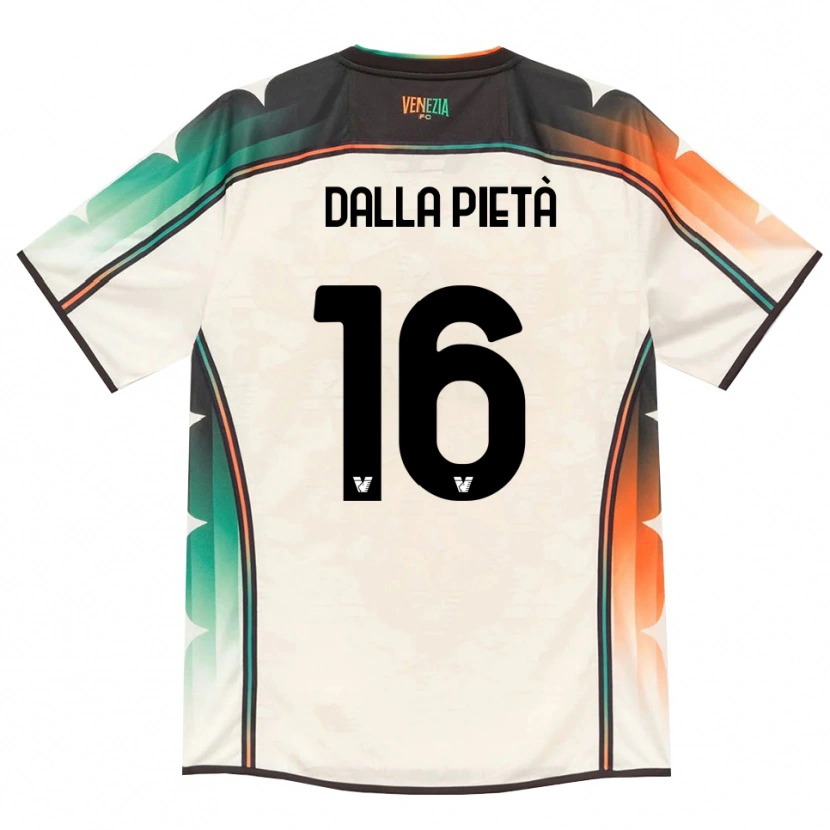 Danxen Kinder Leonardo Dalla Pietà #16 Oldlace Orange Grün Auswärtstrikot Trikot 2026/27 T-Shirt Schweiz