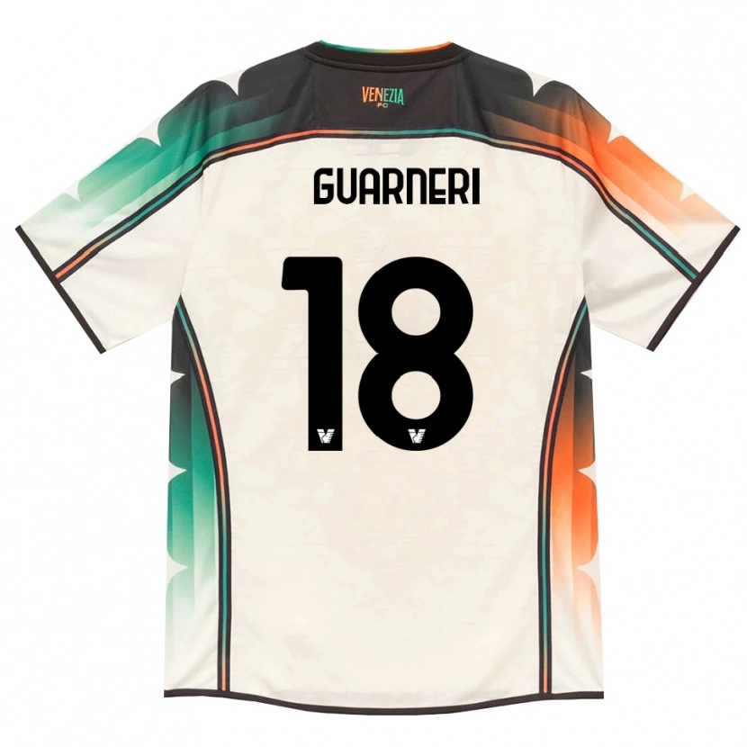 Danxen Kinder Davide Guarneri #18 Oldlace Orange Grün Auswärtstrikot Trikot 2026/27 T-Shirt Schweiz