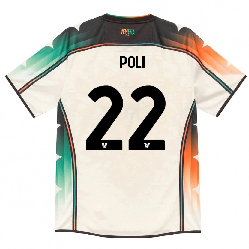Danxen Kinder Elena Poli #22 Oldlace Orange Grün Auswärtstrikot Trikot 2026/27 T-Shirt Schweiz