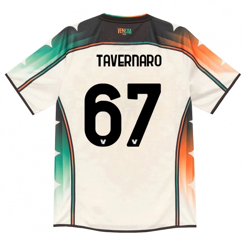 Danxen Kinder Federico Tavernaro #67 Oldlace Orange Grün Auswärtstrikot Trikot 2026/27 T-Shirt Schweiz