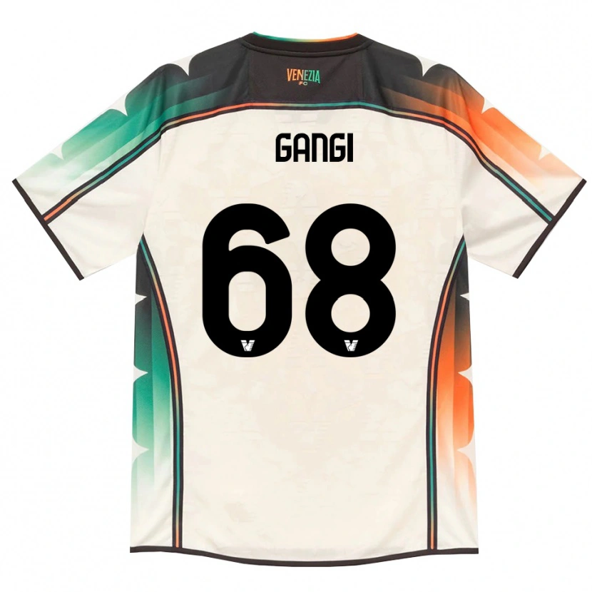 Danxen Kinder Chiara Gangi #68 Oldlace Orange Grün Auswärtstrikot Trikot 2026/27 T-Shirt Schweiz