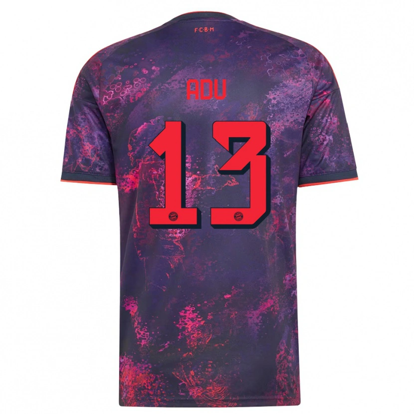 Danxen Kinder Gibson Adu #13 Lila Rot Ausweichtrikot Trikot 2026/27 T-Shirt Schweiz