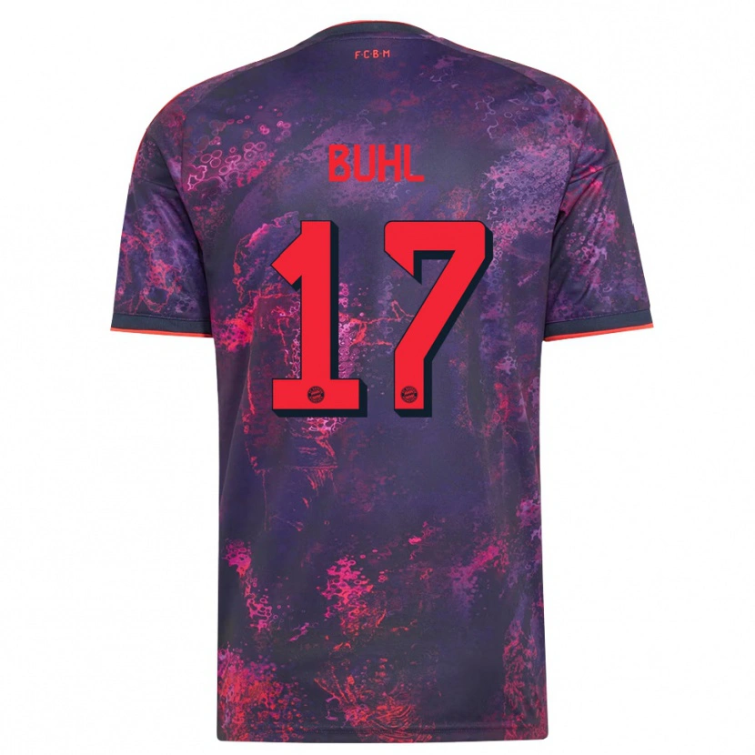 Danxen Kinder Klara Buhl #17 Lila Rot Ausweichtrikot Trikot 2026/27 T-Shirt Schweiz