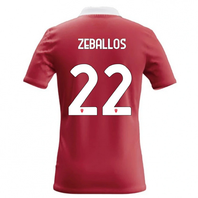 Danxen Herren Exequiel Zeballos #22 Rot Weiß Heimtrikot Trikot 2026/27 T-Shirt Schweiz