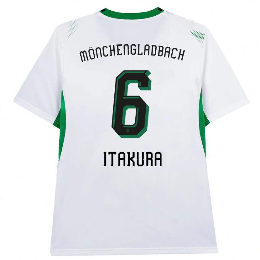 Danxen Herren Ko Itakura #6 Weiß Schwarz Grün Heimtrikot Trikot 2026/27 T-Shirt Schweiz