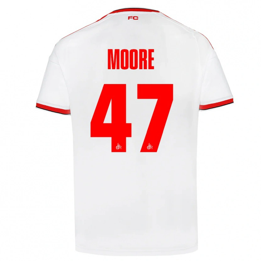 Danxen Herren Mikey Moore #47 Weiß Rot Schwarz Heimtrikot Trikot 2026/27 T-Shirt Schweiz