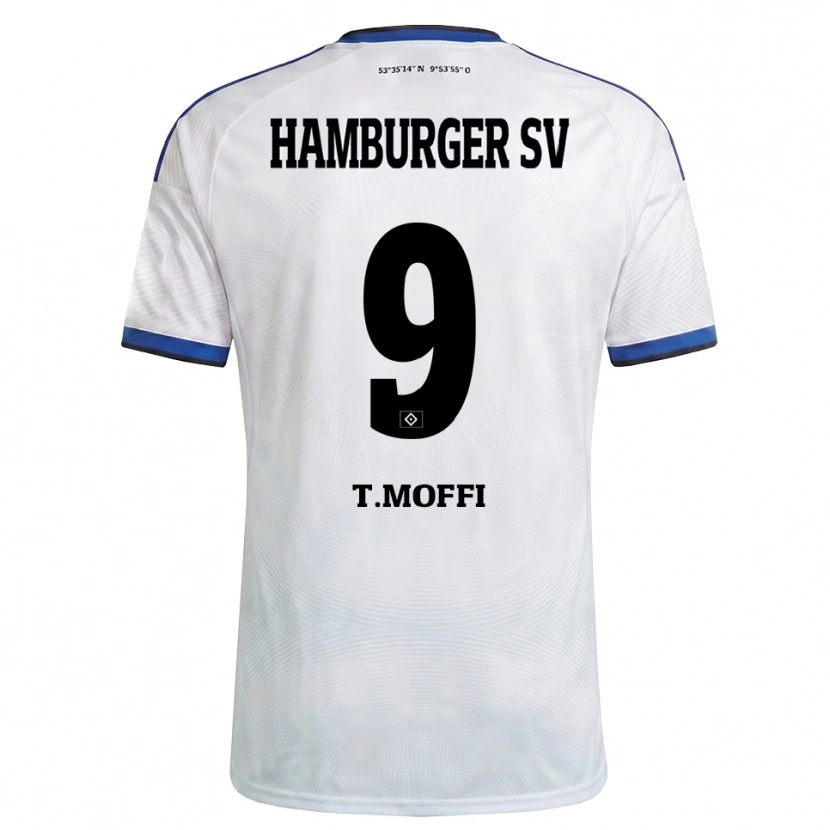 Danxen Herren Terem Moffi #9 Weiß Schwarz Blau Heimtrikot Trikot 2026/27 T-Shirt Schweiz
