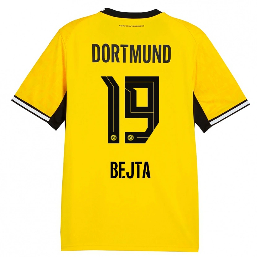 Danxen Herren Adriano Bejta #19 Gelb Schwarz Weiß Heimtrikot Trikot 2026/27 T-Shirt Schweiz
