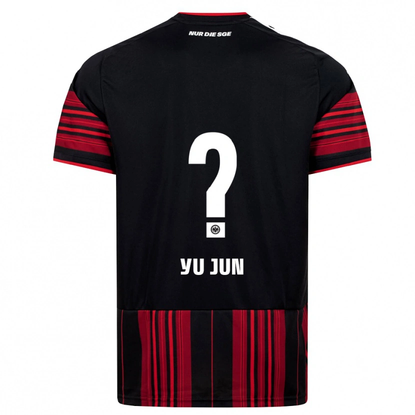 Danxen Herren Yu-Jun Seo #0 Schwarz Rot Weiß Heimtrikot Trikot 2026/27 T-Shirt Schweiz