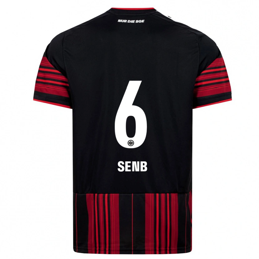 Danxen Herren Elisa Senß #6 Schwarz Rot Weiß Heimtrikot Trikot 2026/27 T-Shirt Schweiz
