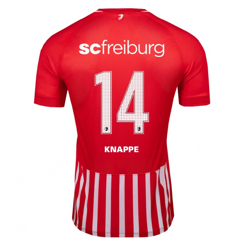Danxen Herren Davino Knappe #14 Rot Weiß Schwarz Heimtrikot Trikot 2026/27 T-Shirt Schweiz
