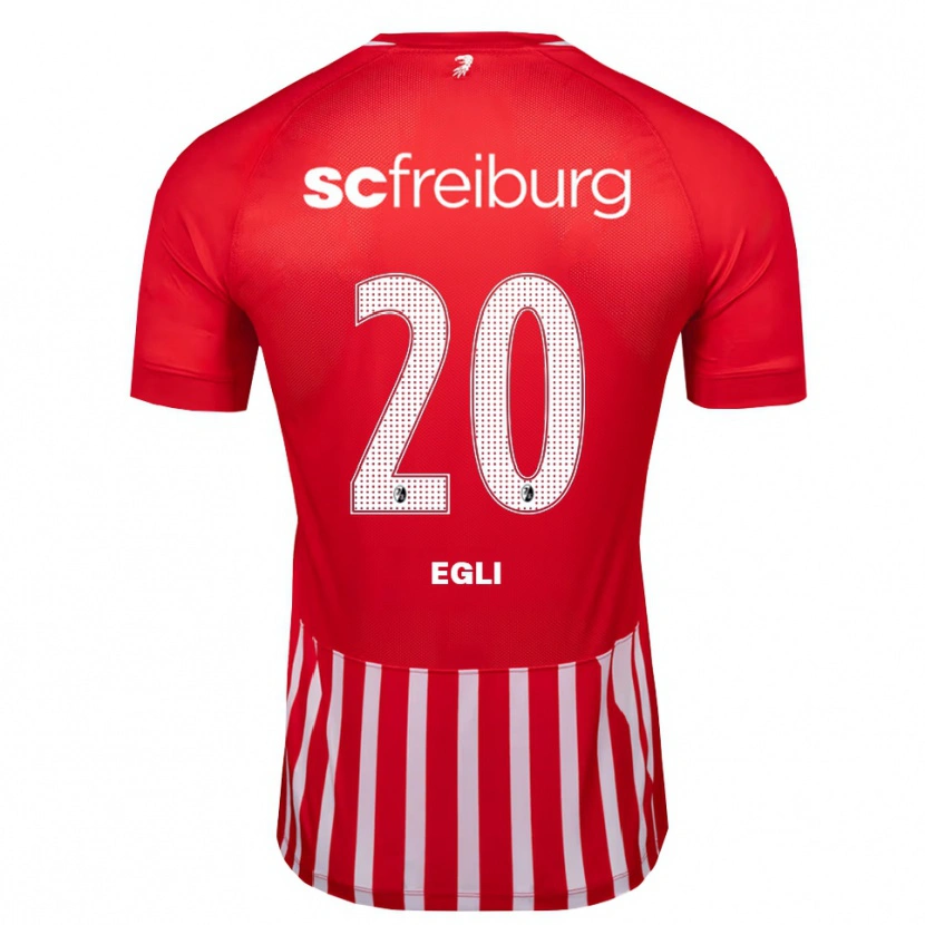 Danxen Herren Leela Egli #20 Rot Weiß Schwarz Heimtrikot Trikot 2026/27 T-Shirt Schweiz