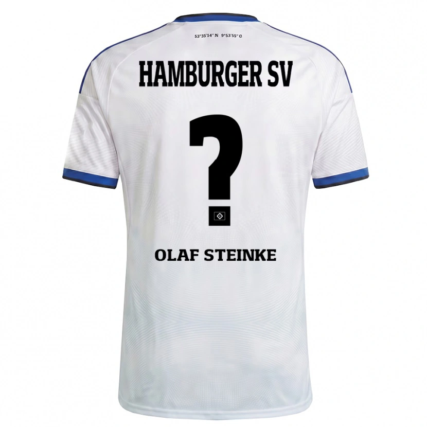 Danxen Herren Eric Olaf Steinke #0 Weiß Schwarz Blau Heimtrikot Trikot 2026/27 T-Shirt Schweiz