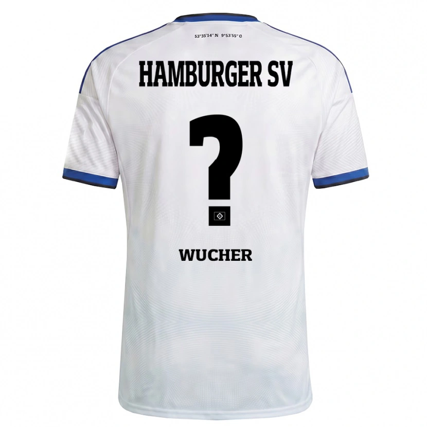 Danxen Herren Annalena Wucher #0 Weiß Schwarz Blau Heimtrikot Trikot 2026/27 T-Shirt Schweiz