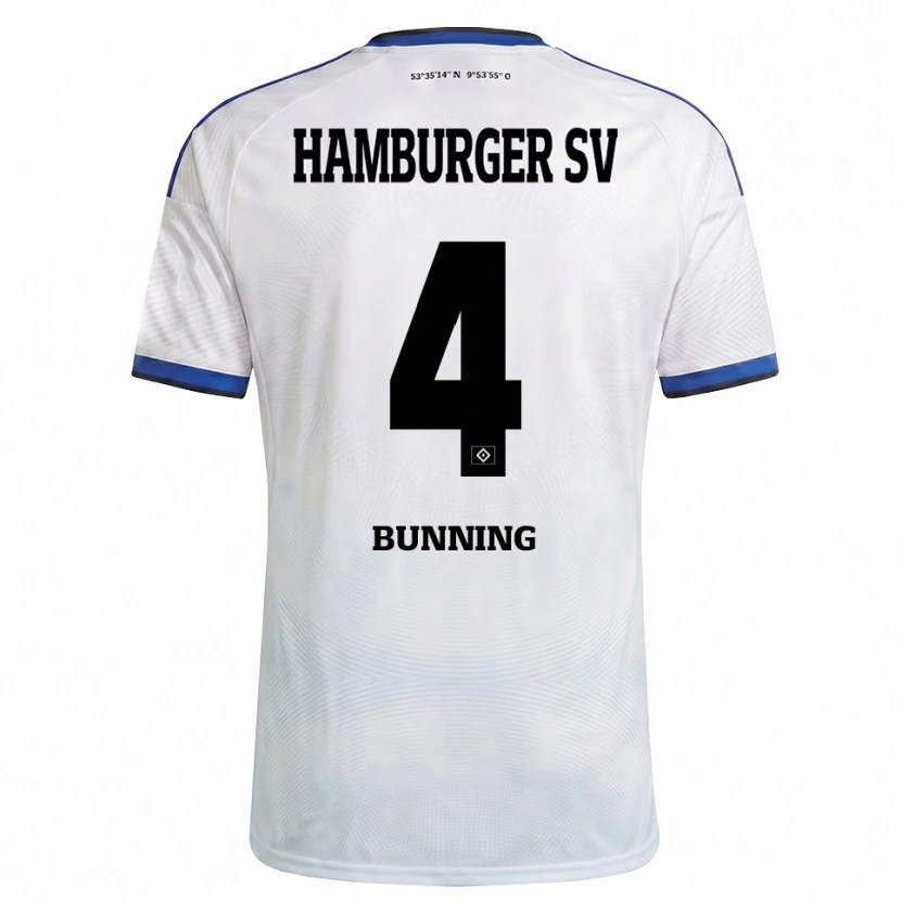 Danxen Herren Melina Bünning #4 Weiß Schwarz Blau Heimtrikot Trikot 2026/27 T-Shirt Schweiz