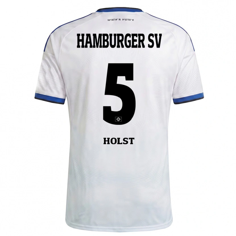 Danxen Herren Evelyn Holst #5 Weiß Schwarz Blau Heimtrikot Trikot 2026/27 T-Shirt Schweiz
