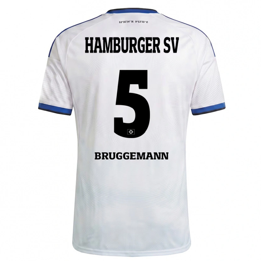 Danxen Herren Nina Brüggemann #5 Weiß Schwarz Blau Heimtrikot Trikot 2026/27 T-Shirt Schweiz