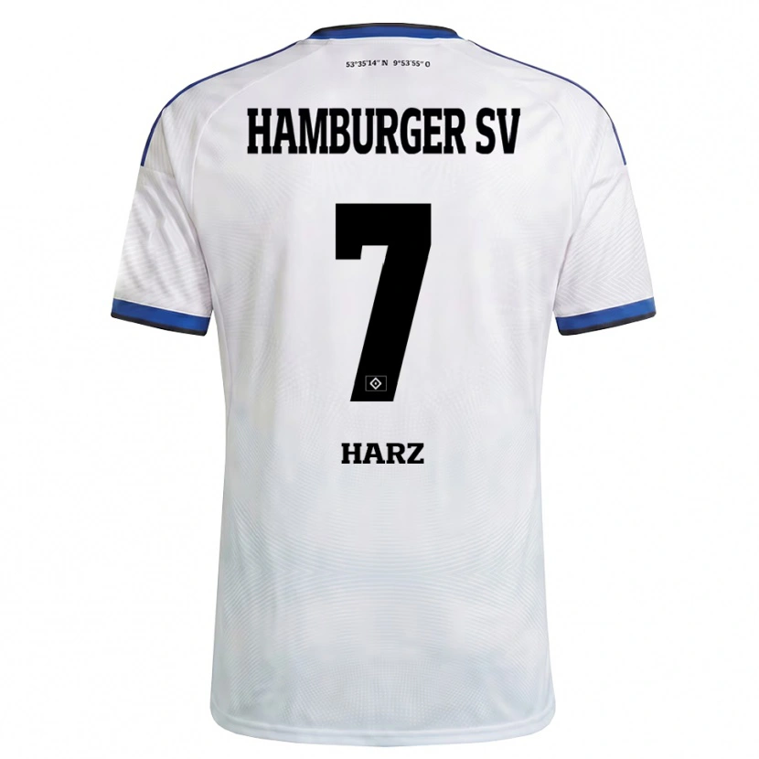 Danxen Herren Theo Harz #7 Weiß Schwarz Blau Heimtrikot Trikot 2026/27 T-Shirt Schweiz