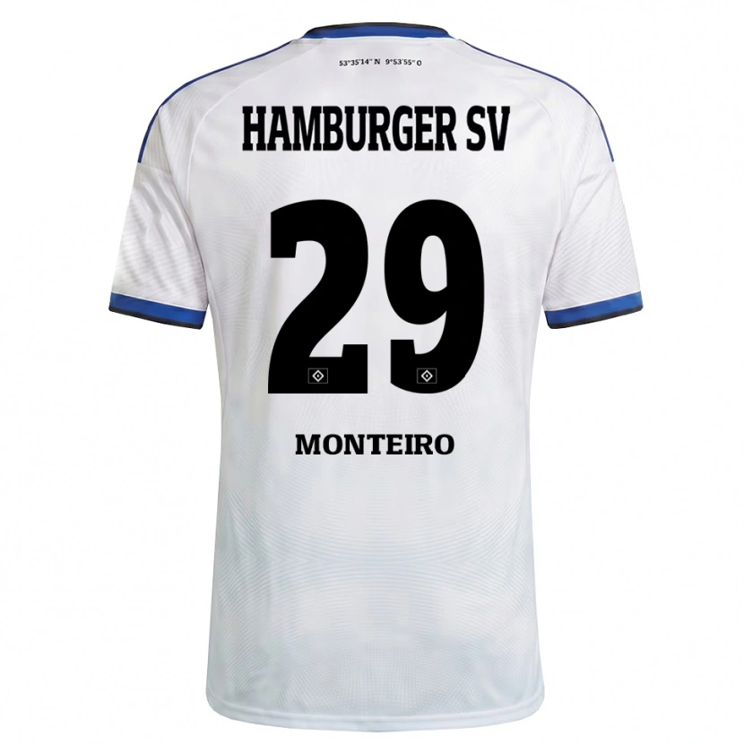 Danxen Herren Alfa Monteiro #29 Weiß Schwarz Blau Heimtrikot Trikot 2026/27 T-Shirt Schweiz