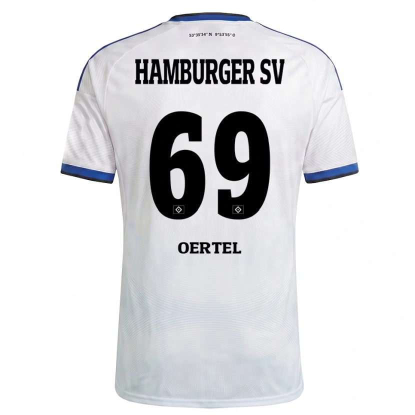 Danxen Herren Jan Oertel #69 Weiß Schwarz Blau Heimtrikot Trikot 2026/27 T-Shirt Schweiz