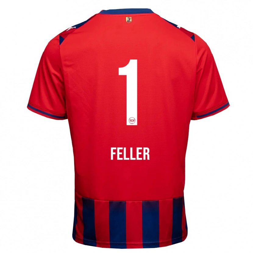 Danxen Herren Frank Feller #1 Königsblau Weiß Rot Heimtrikot Trikot 2026/27 T-Shirt Schweiz