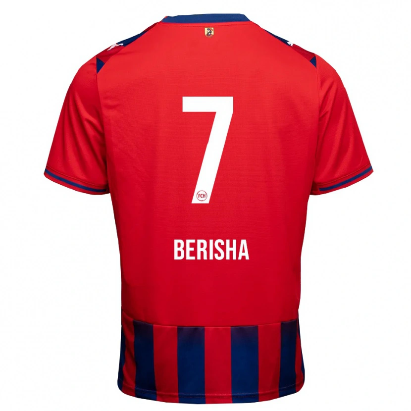 Danxen Herren Imran Berisha #7 Königsblau Weiß Rot Heimtrikot Trikot 2026/27 T-Shirt Schweiz