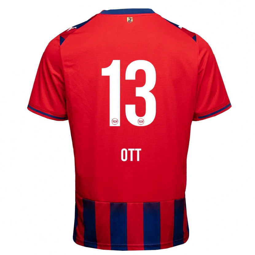 Danxen Herren Jakob Ott #13 Königsblau Weiß Rot Heimtrikot Trikot 2026/27 T-Shirt Schweiz