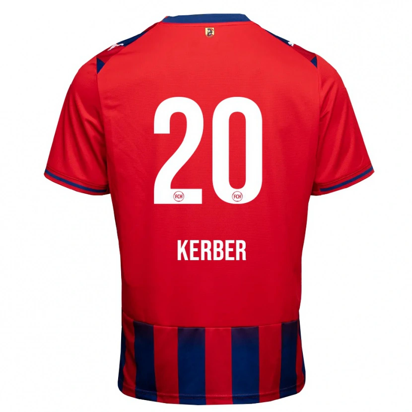 Danxen Herren Luca Kerber #20 Königsblau Weiß Rot Heimtrikot Trikot 2026/27 T-Shirt Schweiz