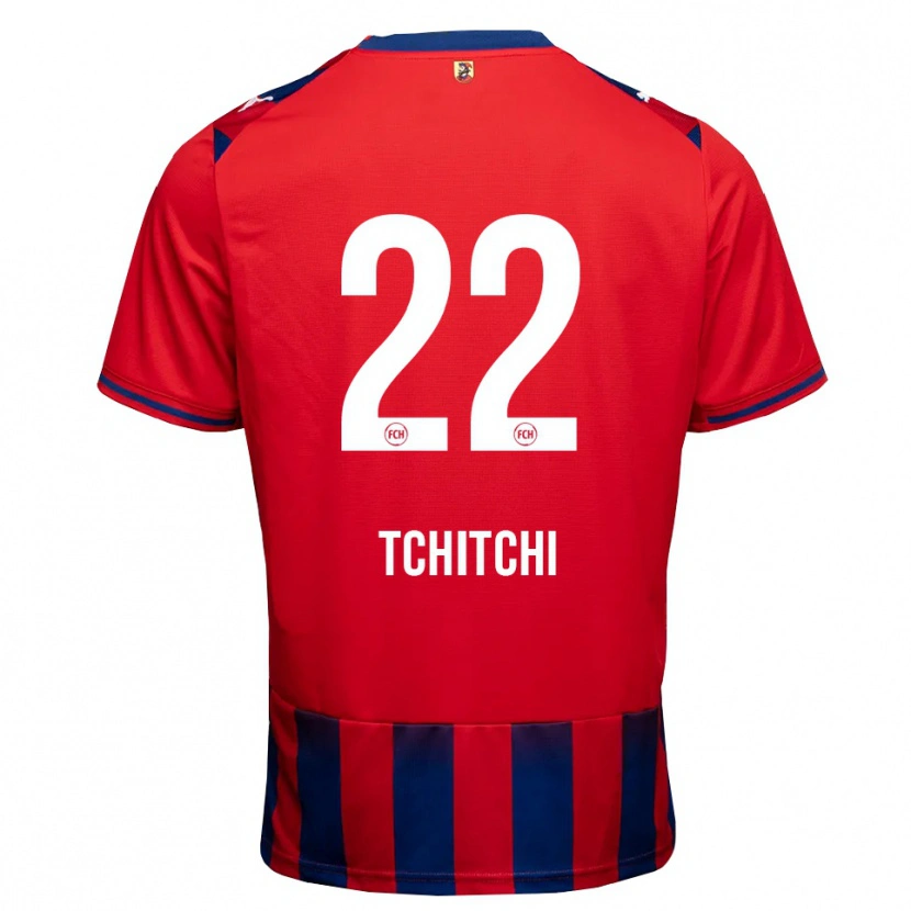 Danxen Herren Dahrel Tchitchi #22 Königsblau Weiß Rot Heimtrikot Trikot 2026/27 T-Shirt Schweiz
