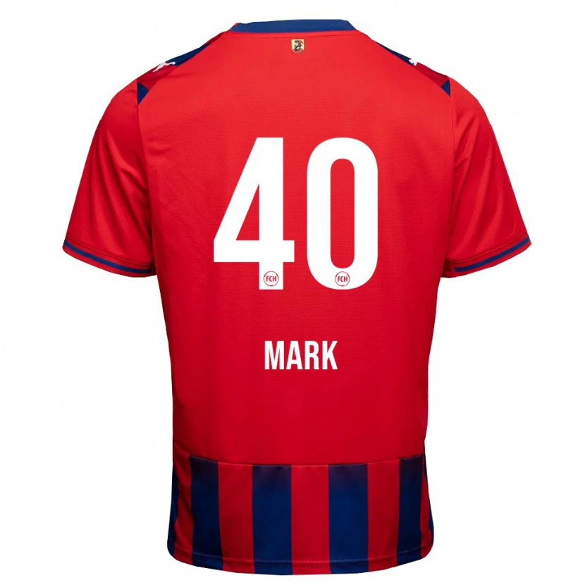 Danxen Herren Felix Mark #40 Königsblau Weiß Rot Heimtrikot Trikot 2026/27 T-Shirt Schweiz