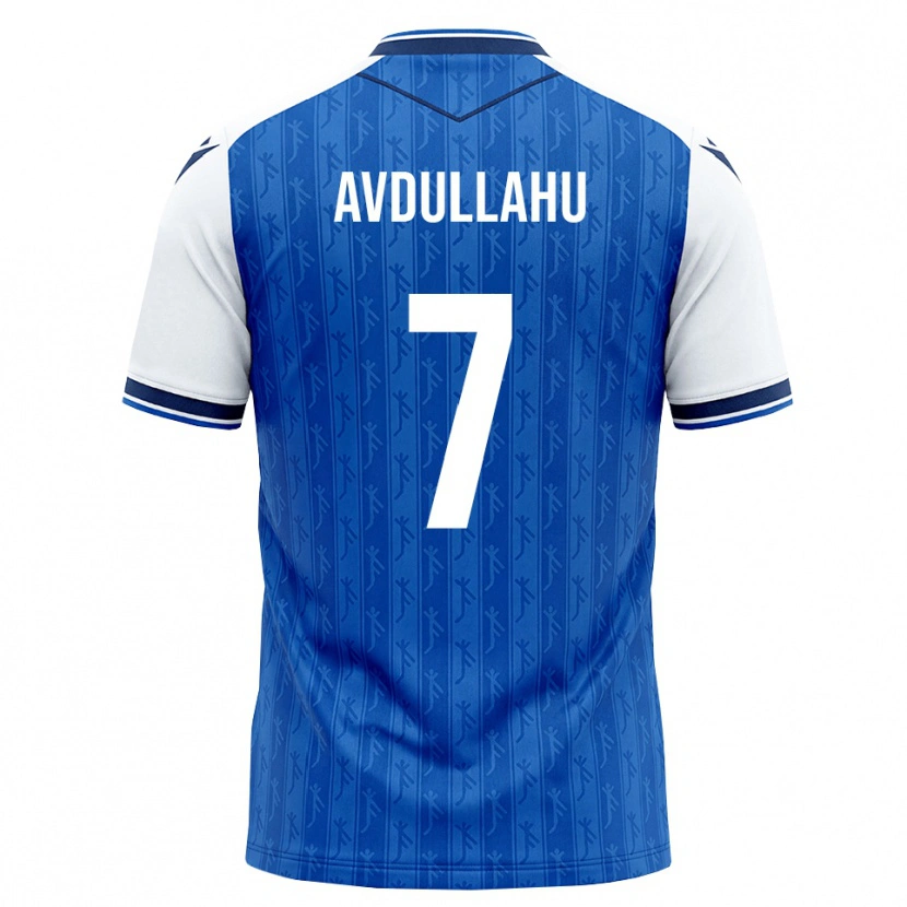 Danxen Herren Leon Avdullahu #7 Königsblau Weiß Heimtrikot Trikot 2026/27 T-Shirt Schweiz