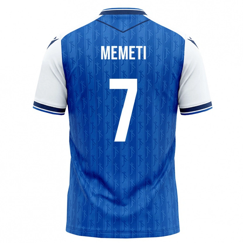 Danxen Herren Erëleta Memeti #7 Königsblau Weiß Heimtrikot Trikot 2026/27 T-Shirt Schweiz