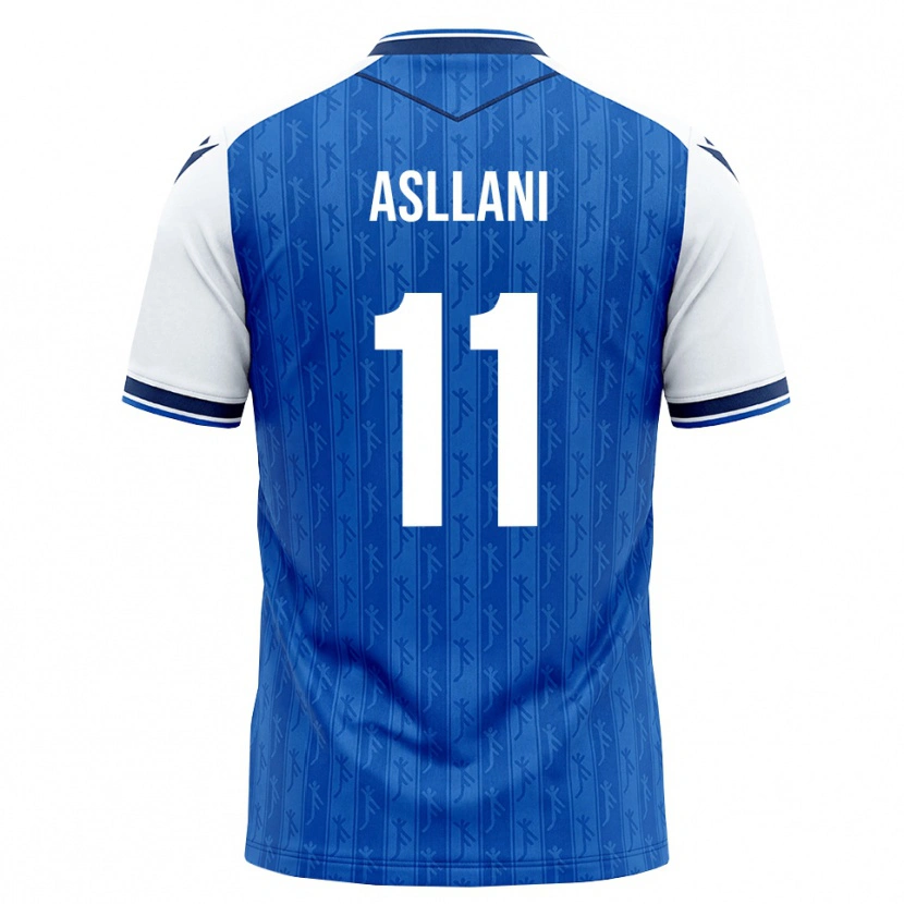 Danxen Herren Fisnik Asllani #11 Königsblau Weiß Heimtrikot Trikot 2026/27 T-Shirt Schweiz