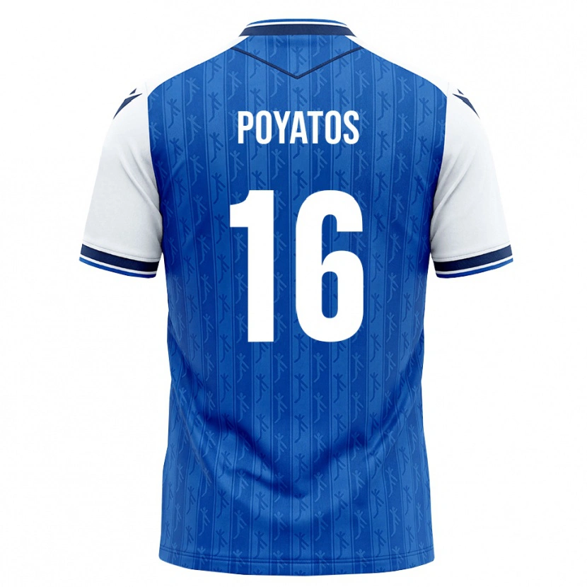 Danxen Herren Miguel Poyatos #16 Königsblau Weiß Heimtrikot Trikot 2026/27 T-Shirt Schweiz
