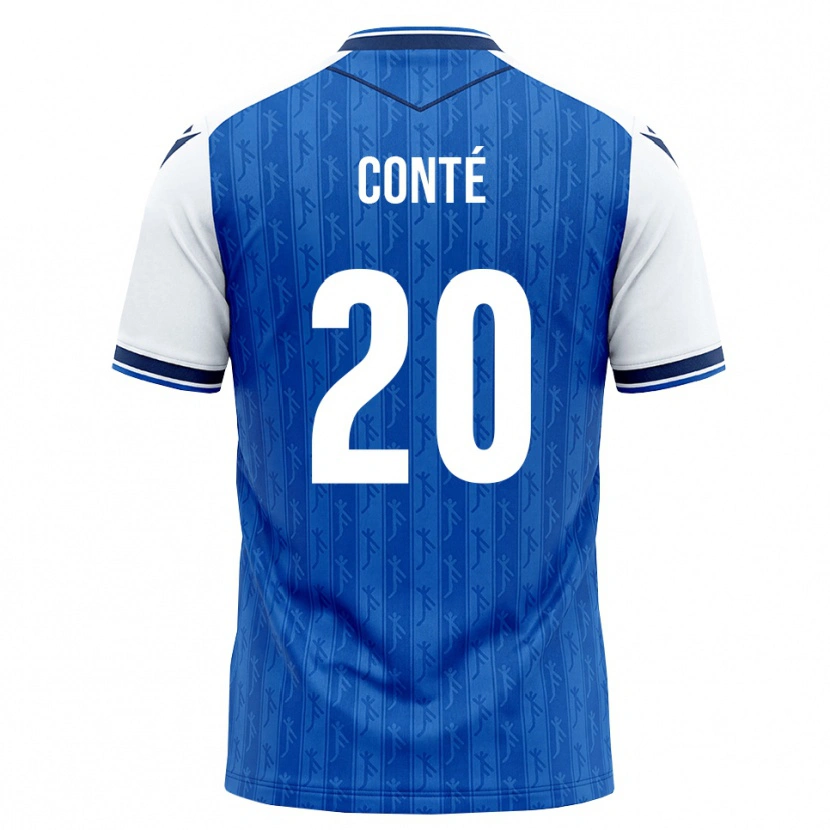 Danxen Herren Bambasé Conté #20 Königsblau Weiß Heimtrikot Trikot 2026/27 T-Shirt Schweiz