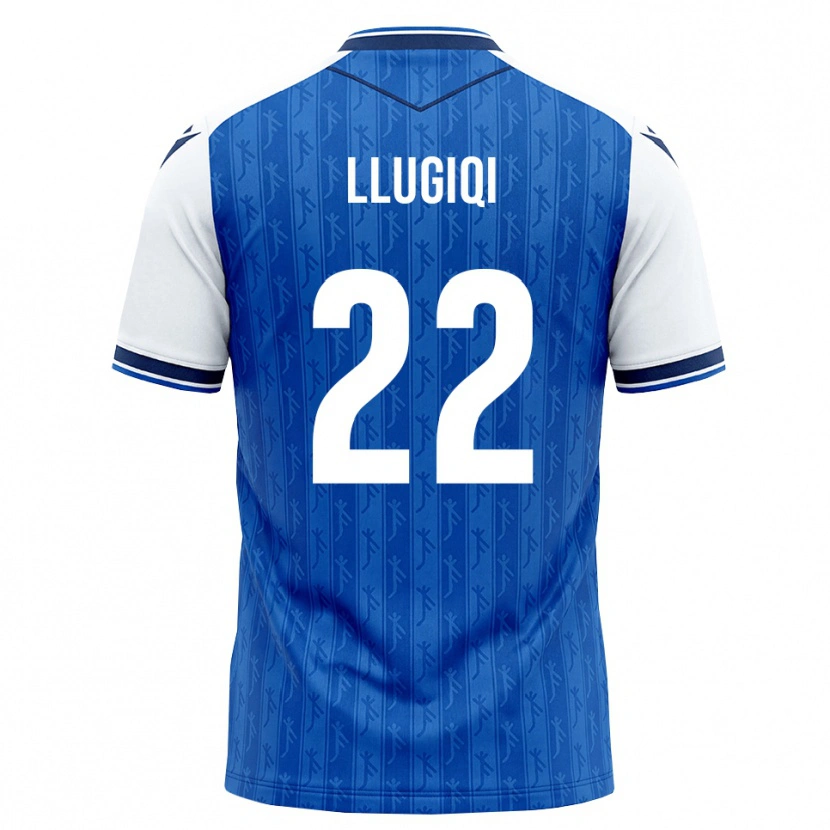 Danxen Herren Arian Llugiqi #22 Königsblau Weiß Heimtrikot Trikot 2026/27 T-Shirt Schweiz