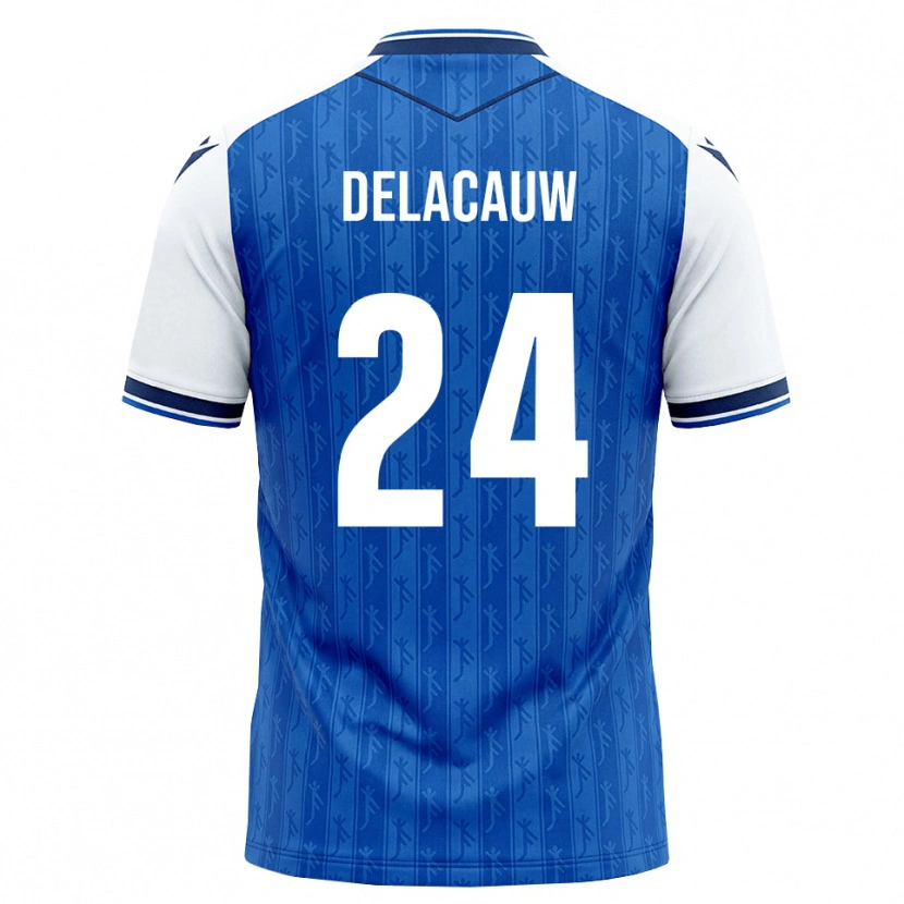 Danxen Herren Féli Delacauw #24 Königsblau Weiß Heimtrikot Trikot 2026/27 T-Shirt Schweiz