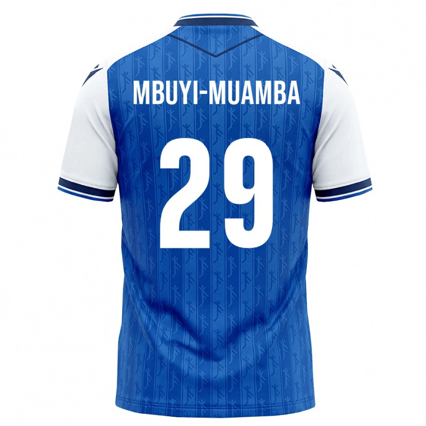 Danxen Herren Hubert Mbuyi-Muamba #29 Königsblau Weiß Heimtrikot Trikot 2026/27 T-Shirt Schweiz
