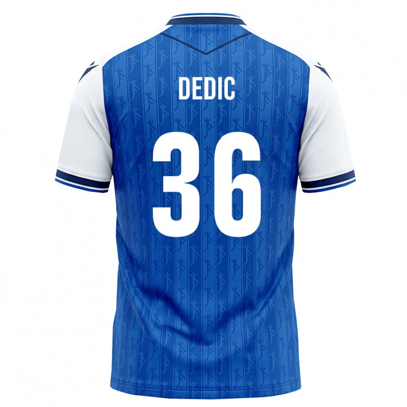 Danxen Herren Jakov Dedic #36 Königsblau Weiß Heimtrikot Trikot 2026/27 T-Shirt Schweiz