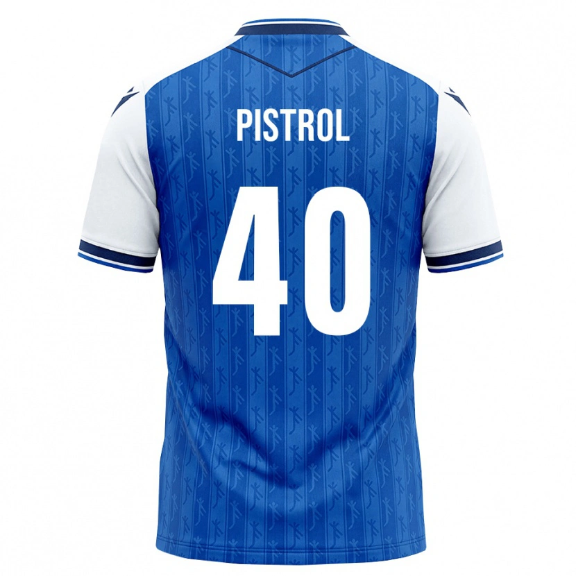 Danxen Herren Santino Pistrol #40 Königsblau Weiß Heimtrikot Trikot 2026/27 T-Shirt Schweiz