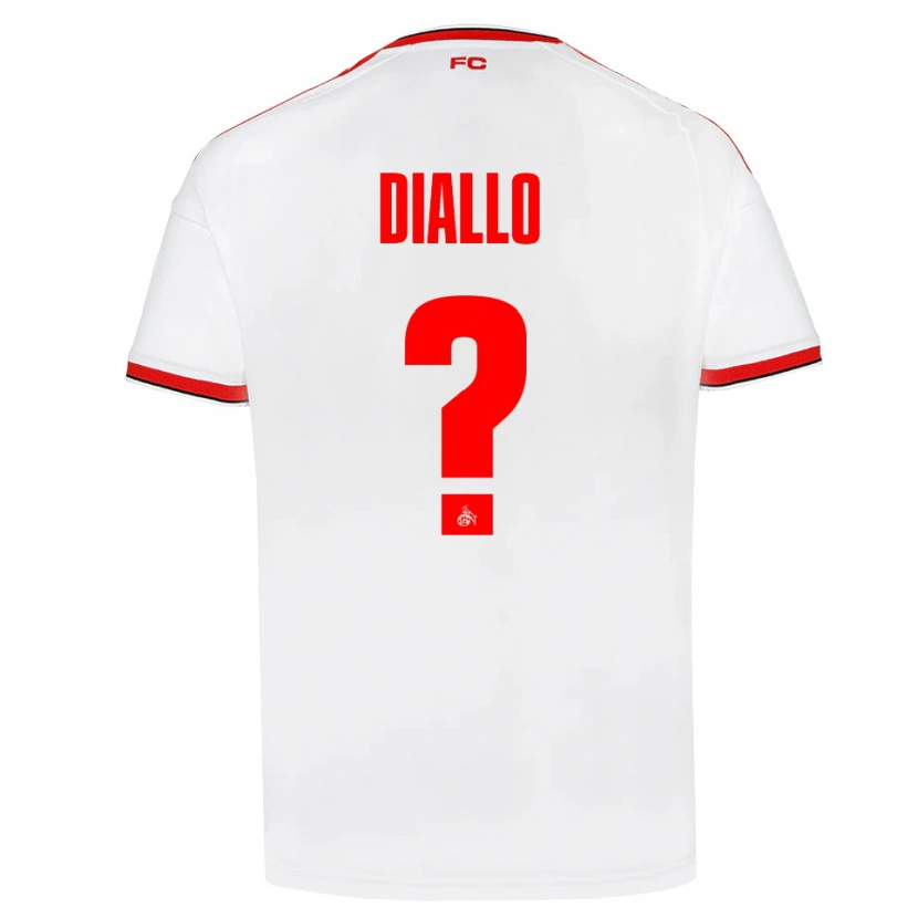 Danxen Herren Ismaila Diallo #0 Weiß Rot Schwarz Heimtrikot Trikot 2026/27 T-Shirt Schweiz