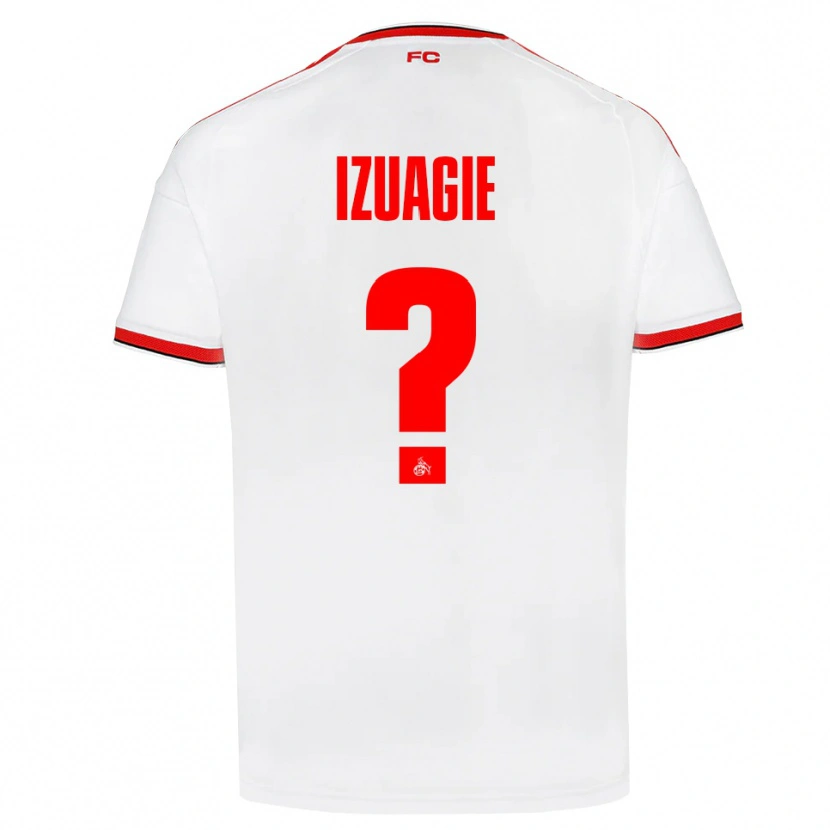 Danxen Herren Isaiah Izuagie #0 Weiß Rot Schwarz Heimtrikot Trikot 2026/27 T-Shirt Schweiz