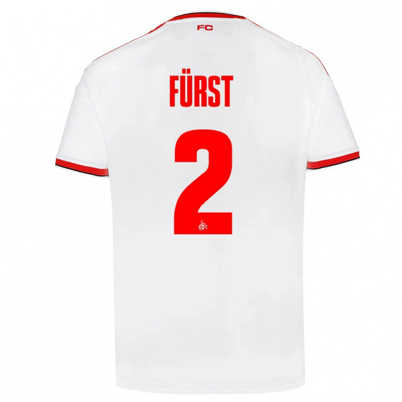 Danxen Herren David Fürst #2 Weiß Rot Schwarz Heimtrikot Trikot 2026/27 T-Shirt Schweiz