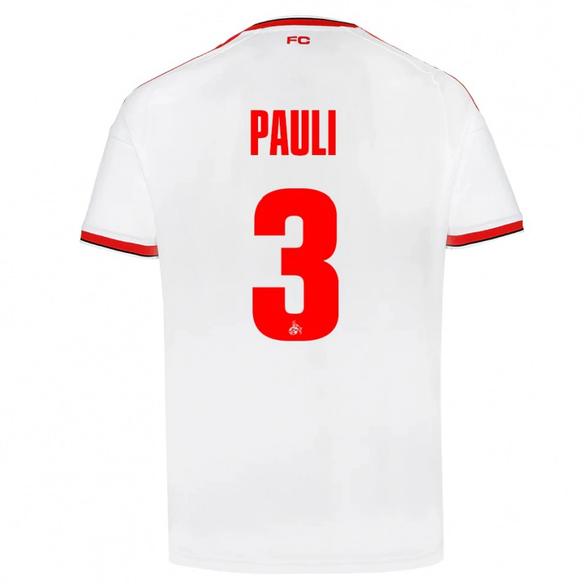 Danxen Herren Julian Pauli #3 Weiß Rot Schwarz Heimtrikot Trikot 2026/27 T-Shirt Schweiz