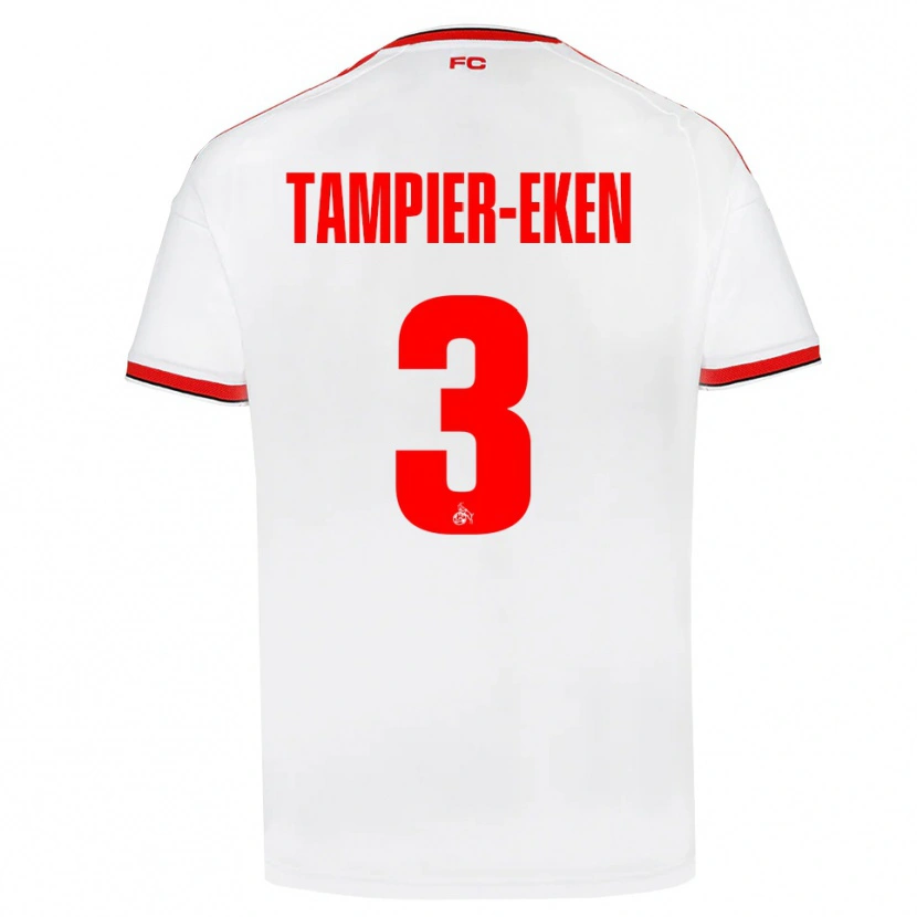 Danxen Herren Pierre Tampier-Eken #3 Weiß Rot Schwarz Heimtrikot Trikot 2026/27 T-Shirt Schweiz