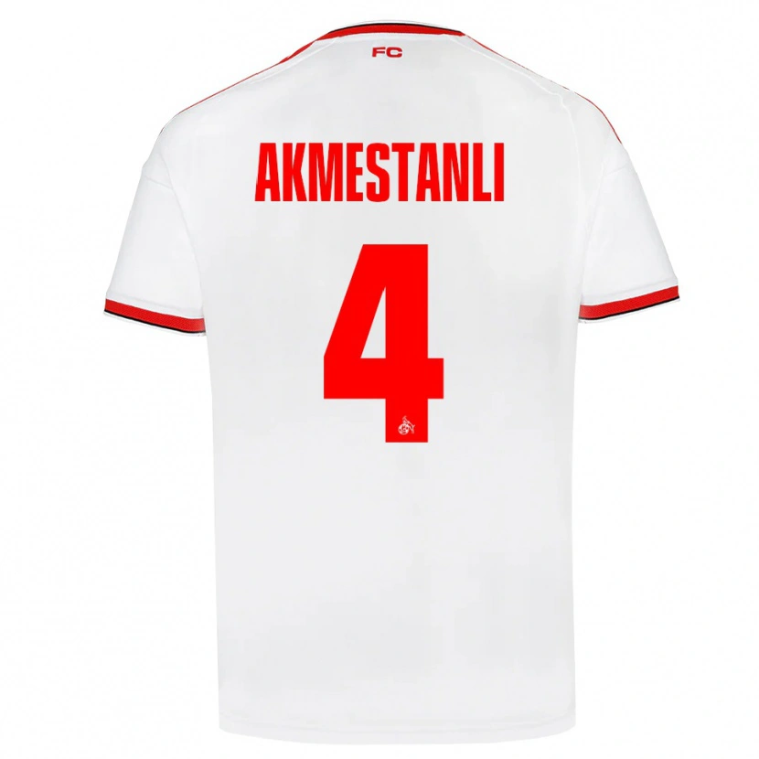 Danxen Herren Teoman Akmestanli #4 Weiß Rot Schwarz Heimtrikot Trikot 2026/27 T-Shirt Schweiz