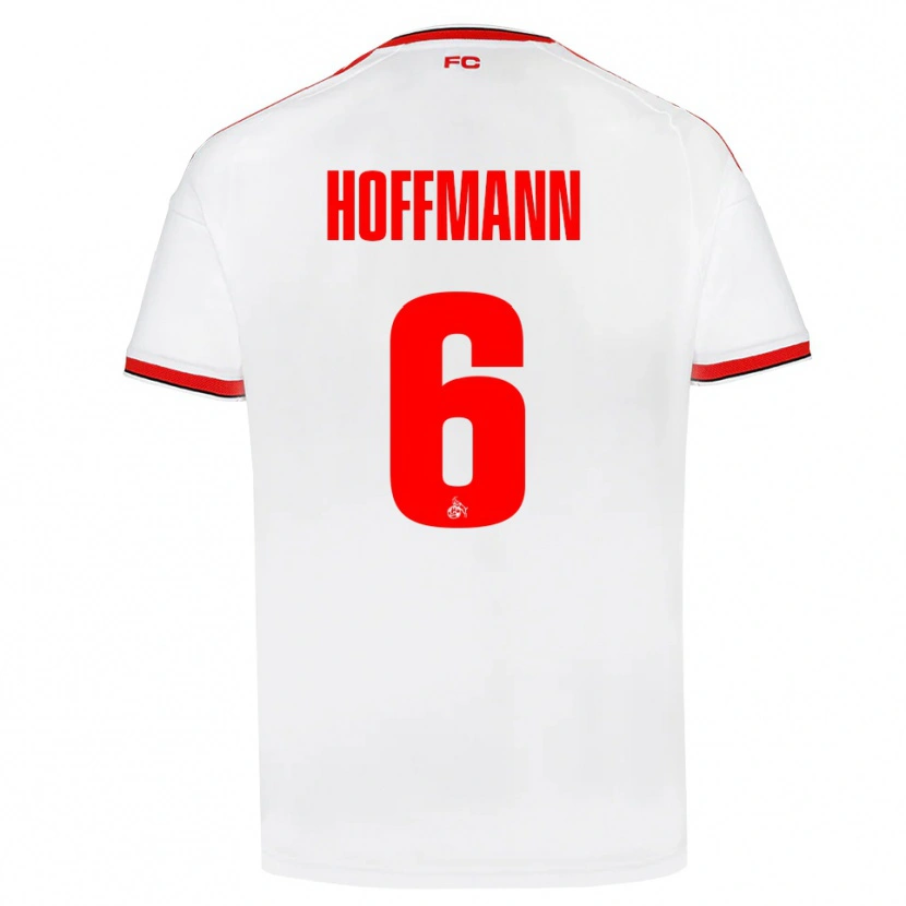 Danxen Herren Niklas Hoffmann #6 Weiß Rot Schwarz Heimtrikot Trikot 2026/27 T-Shirt Schweiz