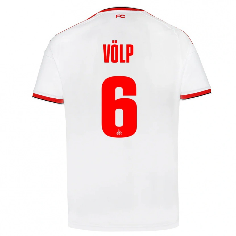 Danxen Herren Lennard Völp #6 Weiß Rot Schwarz Heimtrikot Trikot 2026/27 T-Shirt Schweiz
