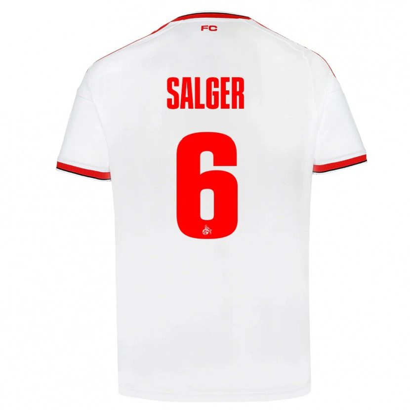 Danxen Herren Stephan Salger #6 Weiß Rot Schwarz Heimtrikot Trikot 2026/27 T-Shirt Schweiz